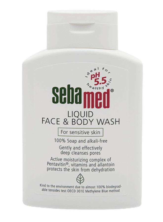 Sebamed Liquid Face And Body Wash 200ml
