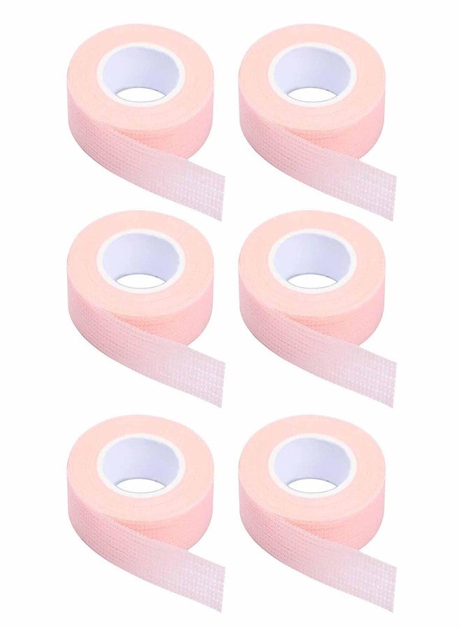 RupeeRise 6PCS Eyeliner Sticker For Eyes, Micropore Tape For Eyelash Extension, Six Rolls Of Eyelash Tape With Adhesive, Lash Supplies For Professional Use, 1.25 Inches Width And 9 Meters Length Per Roll - Image 1