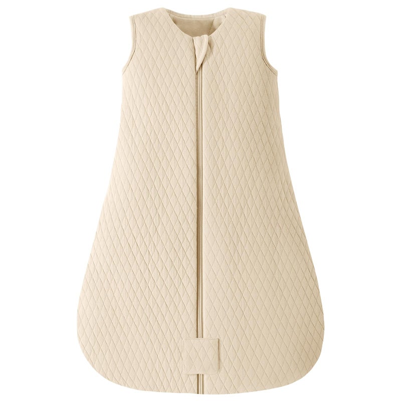 YOOFOSS Yoofoss Baby Winter Sleeping Bag 2.5 Tog 100% Cotton Warm Winter Sleeping Bag for Newborn Boys Girls Khaki 0-6 Months - Image 1