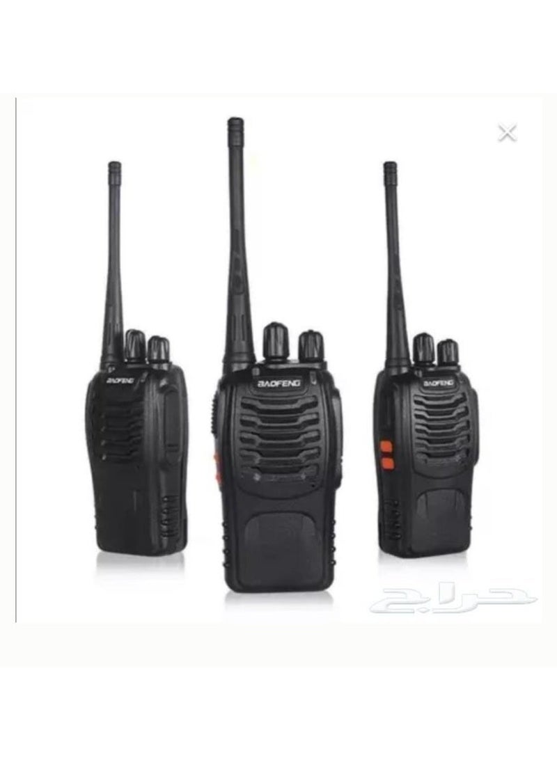 Two Baofeng rechargeable long-range wireless communication devices - Image 1