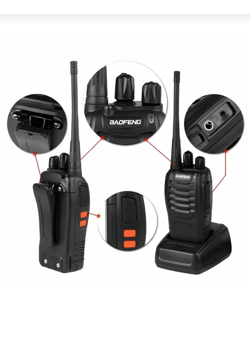 Two Baofeng rechargeable long-range wireless communication devices - Image 2