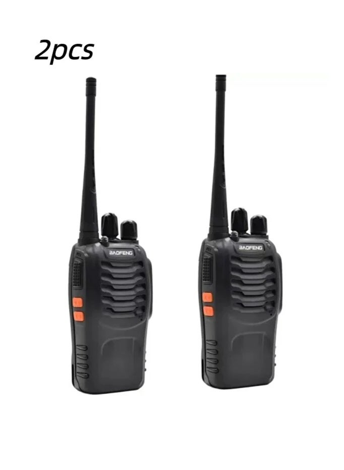 Two Baofeng rechargeable long-range wireless communication devices - Image 1