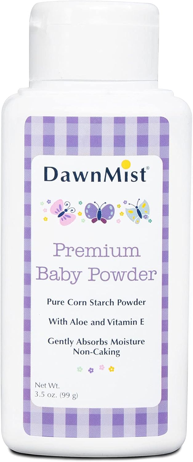DawnMist Dukal BP35C DawnMist Baby Powder Premium 35 oz Full Case Pack of 2 - Image 2