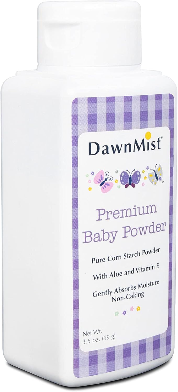 DawnMist Dukal BP35C DawnMist Baby Powder Premium 35 oz Full Case Pack of 2 - Image 4