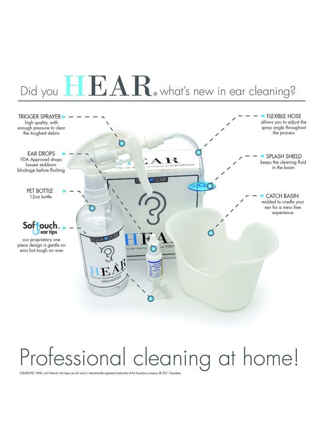 EQUADOSE Hear Earwax Remover . Ear Wax Removal Kit for Ear Cleaning and Irrigation. - Image 2