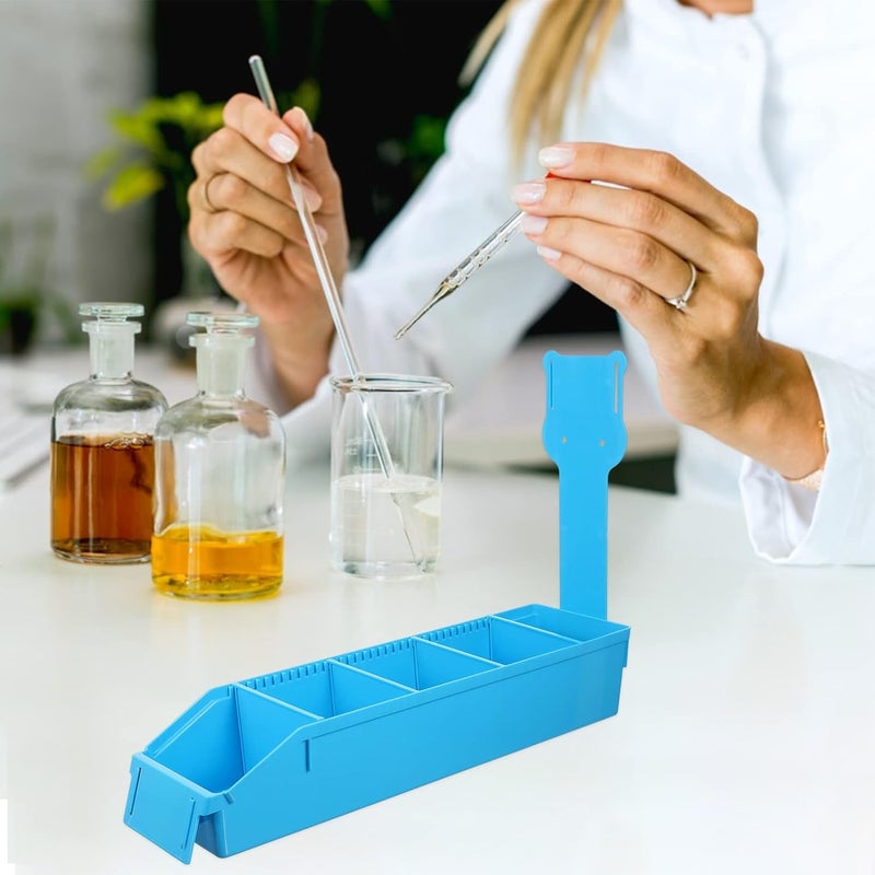 كلاراكو ملحقات محطة التمريض من كلاركو، حافظة تخزين، حامل زجاجات، حاوية زجاجات، منظم محطة التمريض، حجرة، منظم زجاجات، حاويات سوائل، مجموعة أدوات طبية بلاستيكية مقسمة - Image 3