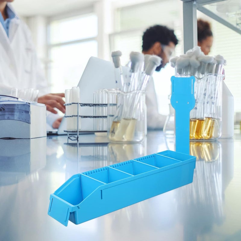 كلاراكو ملحقات محطة التمريض من كلاركو، حافظة تخزين، حامل زجاجات، حاوية زجاجات، منظم محطة التمريض، حجرة، منظم زجاجات، حاويات سوائل، مجموعة أدوات طبية بلاستيكية مقسمة - Image 2