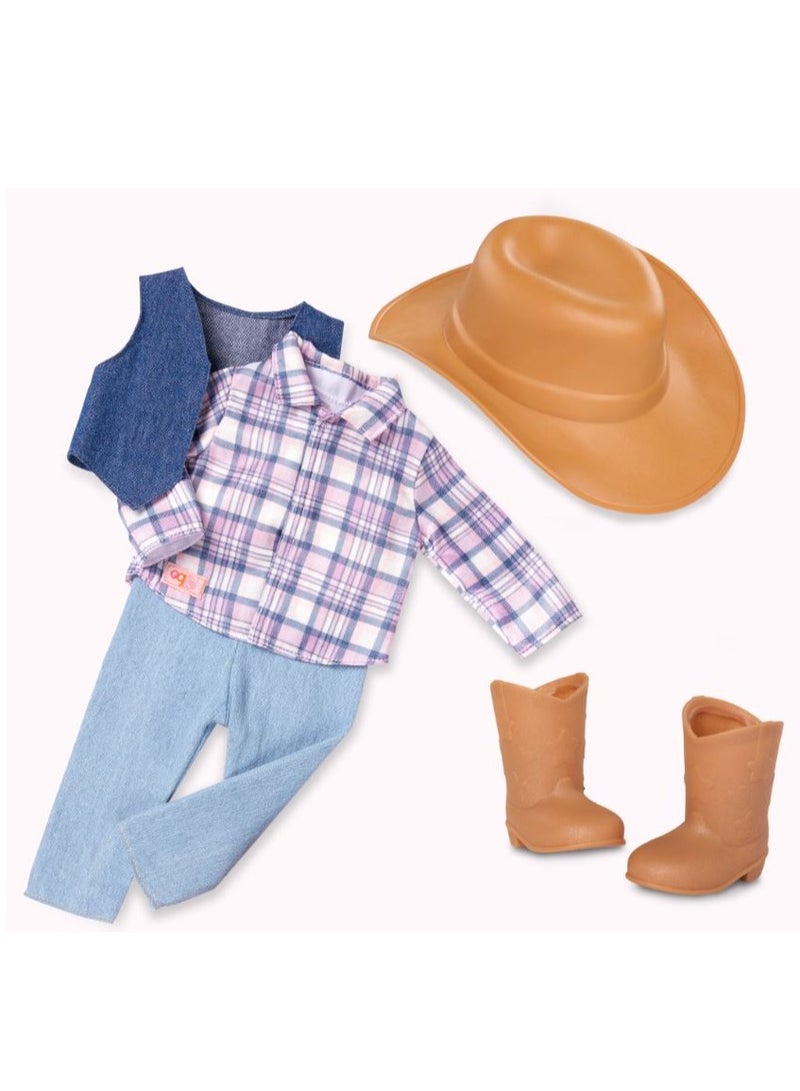 Our Generation Ashleigh 18" Cowgirl Doll - Image 5