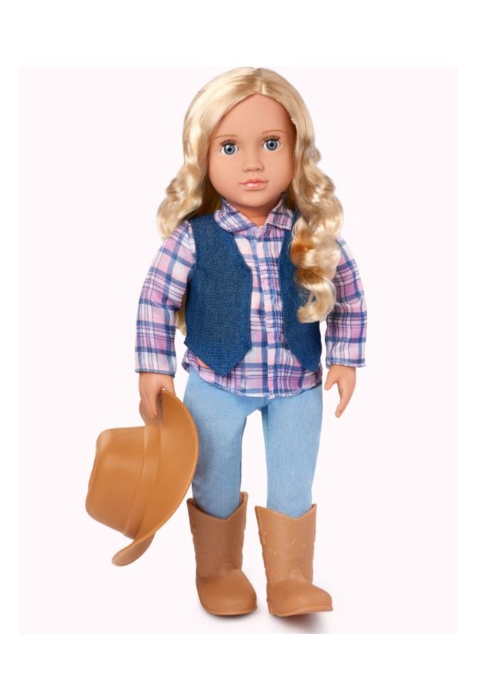 Our Generation Ashleigh 18" Cowgirl Doll - Image 3