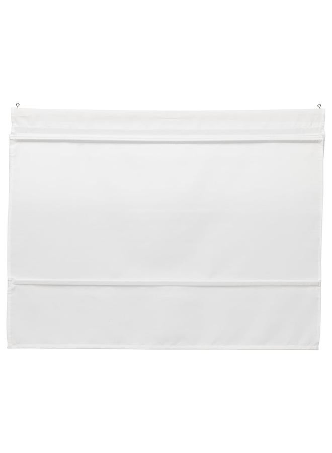 Zaboon Roman blind, white, 140x160 cm - Image 1