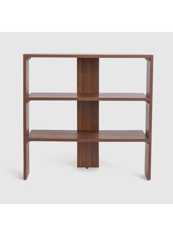 Hometown Homztown Cache Shoe Cabinet in Beige – Stylish Storage for Your Footwear, H80 x W30 x D80 cm  - Image 2