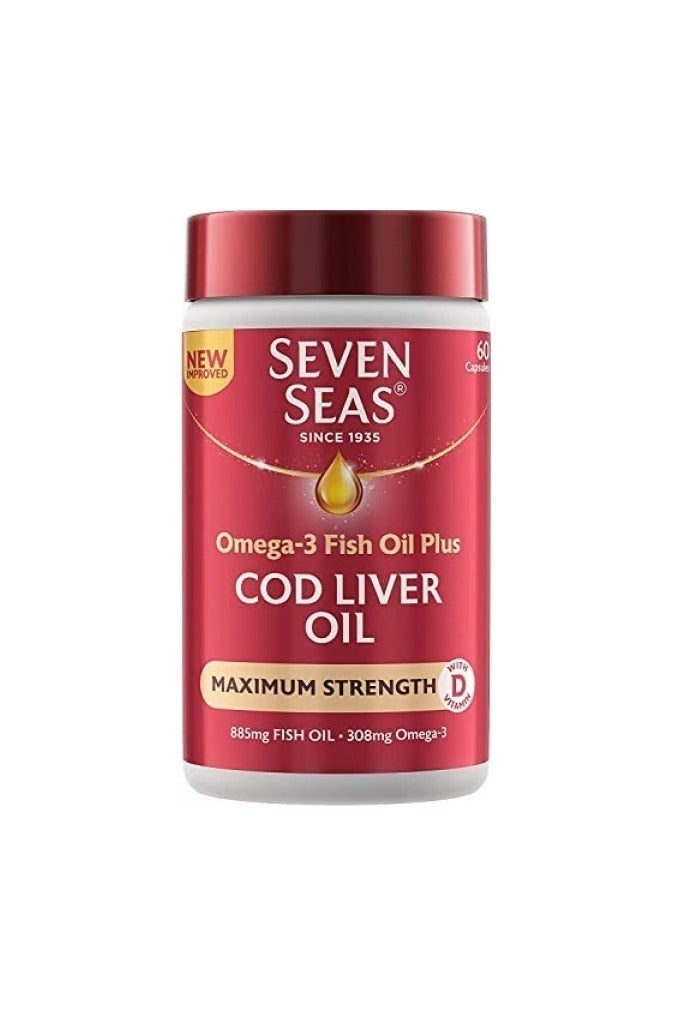 Sevenseas زيت كبد سمك القد النقي 120 كبسولة - Image 4