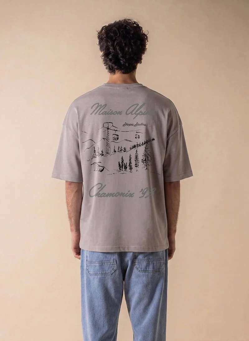 Shapes DURASOFT 2.0 ALPS PRINTED T-SHIRT