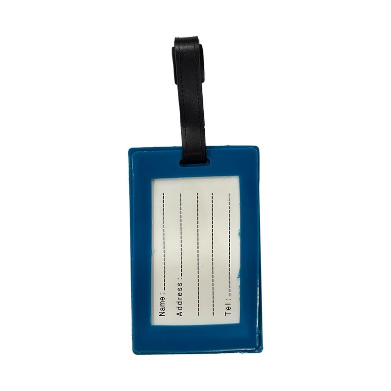 Eitheo Luggage Tags for Kids with Name & Address Label | Silicone Luggage-Tags for Suitcases, Tags for Travel Bags/School Bags Identification tag Colorful Multi (Don’t Touch) - Image 5