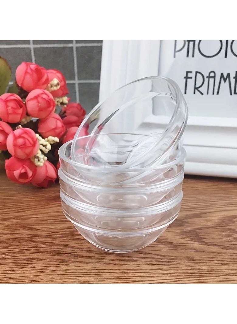 ORiTi 1 قطعة وعاء أكريليك لقناع الوجه، وعاء للزيوت العطرية، أدوات مكياج الوجه والعناية بالبشرة، وعاء للزيوت العطرية لصالونات التجميل، وعاء قناع سميك - Image 2