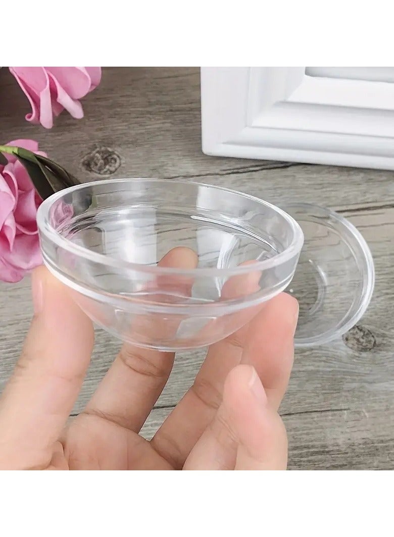 ORiTi 1 قطعة وعاء أكريليك لقناع الوجه، وعاء للزيوت العطرية، أدوات مكياج الوجه والعناية بالبشرة، وعاء للزيوت العطرية لصالونات التجميل، وعاء قناع سميك - Image 5
