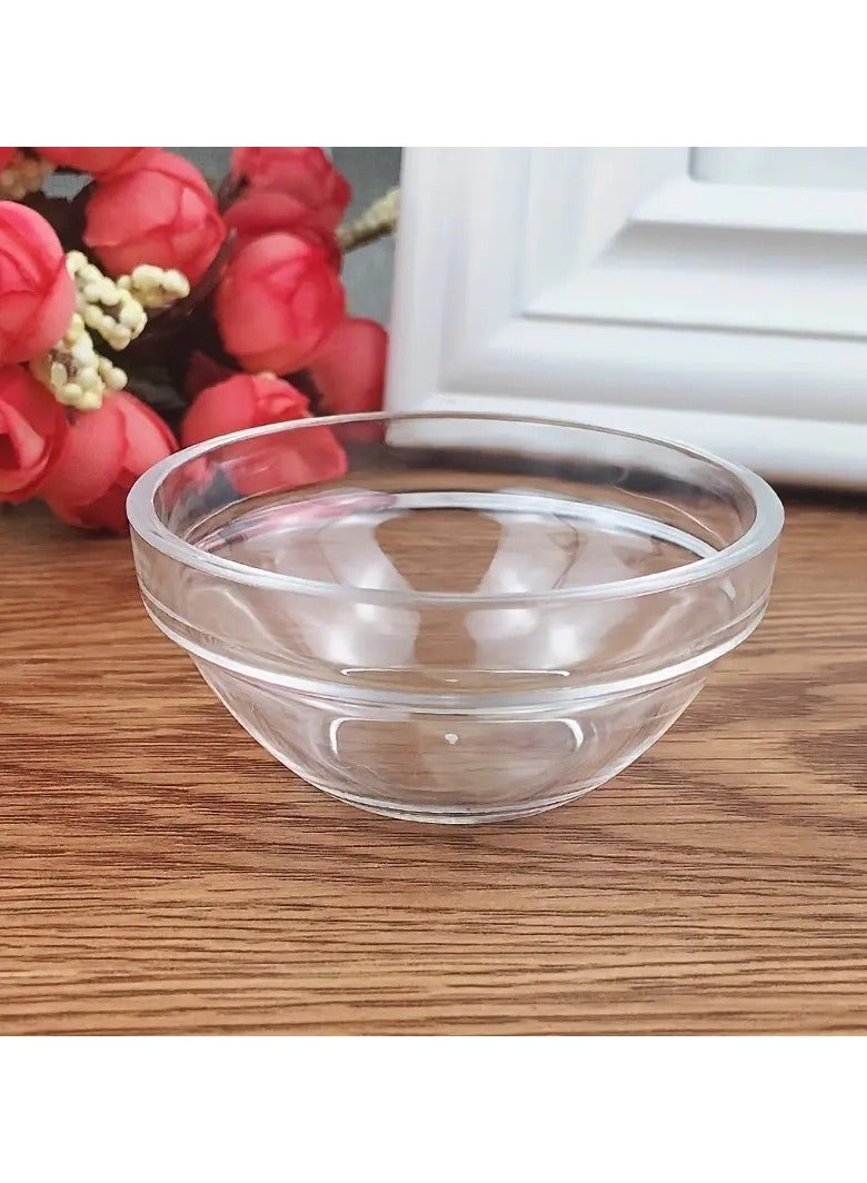 ORiTi 1 قطعة وعاء أكريليك لقناع الوجه، وعاء للزيوت العطرية، أدوات مكياج الوجه والعناية بالبشرة، وعاء للزيوت العطرية لصالونات التجميل، وعاء قناع سميك - Image 4