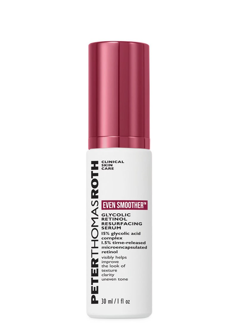 PETER THOMAS ROTH - Even Smoother™ Glycolic Retinol Resurfacing Serum 30ml - Image 1