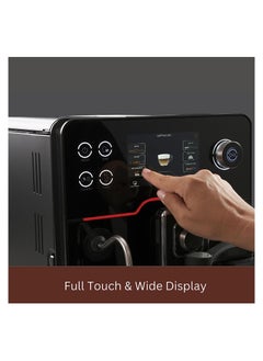 GAGGIA Gaggia Accademia New Fully Automatic Bean to Cup Coffee Machine, Wide Touch Screen, up to 19 Beverage Options, Italian Espresso Maker with Integrated Milk Carafe  - Image 3