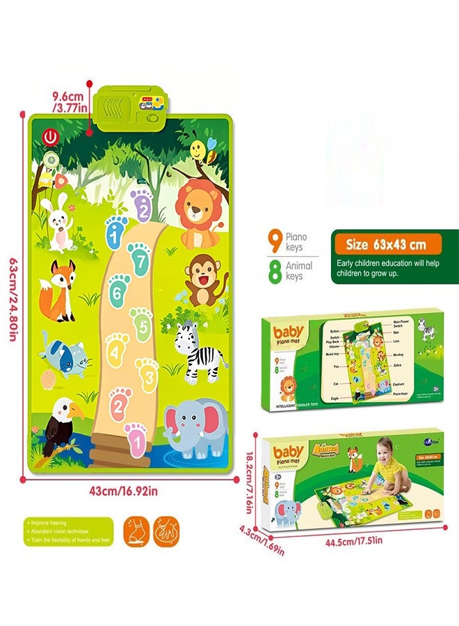 Children’s Educational Music Play Mat, Interactive Baby Gym for Infants, Early Learning & Parent-Child Interactive Toy  - Image 2