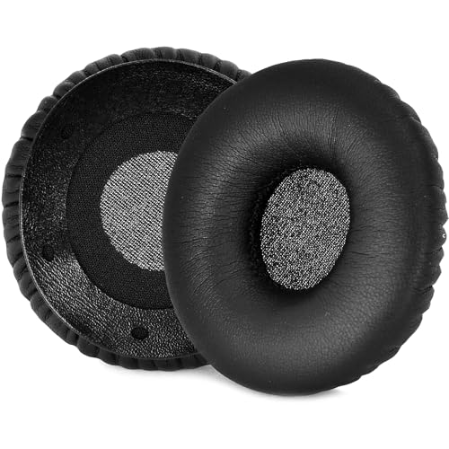 defean HD V8 V10 V12 defean Replacement Ear Pads Ear Cushion Cover Compatible with Sol Republic Tracks HD V8 V10 V12 On-Ear Wired Headphone, Softer Leather,High-Density Noise Cancelling Foam (Black) - Image 1
