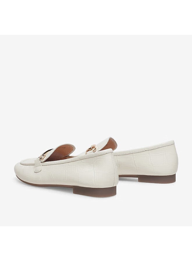 Basto Spring Mall Matching Fashion Trendy Commuter Loafers Women's Flats Wef61aa3, Beige, Size 38 - Image 3