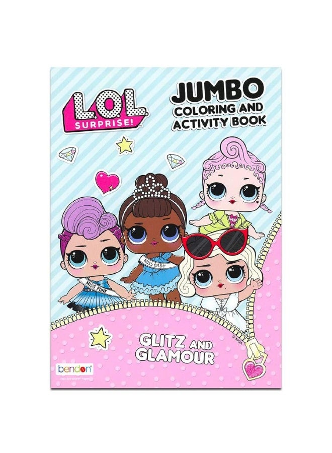 Bendon L.O.L. Surprise! LOL! 80PG Coloring Book-1 Pc, Multicolor - Image 1