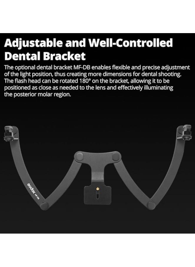 Godox GODOX MF12-DK1 Dental Flash Kit for Sony – 2-Light TTL Macro System with X2T-S Trigger and Accessories - Image 3