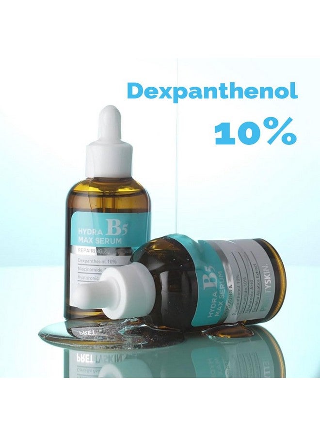 PRETTYSKIN Kin Vitamin B5 Serum With Niacinamide10% Hyaluronic Acid 10% For Hydrating Smooth Skin Texture/All Skin Type 1.69Fl Oz - Image 3