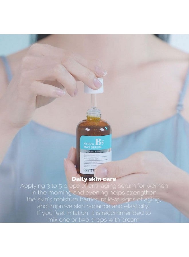 PRETTYSKIN Kin Vitamin B5 Serum With Niacinamide10% Hyaluronic Acid 10% For Hydrating Smooth Skin Texture/All Skin Type 1.69Fl Oz - Image 5