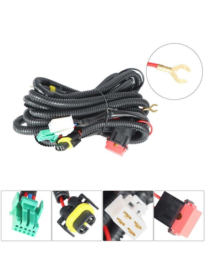 ANTUKO 2Pcs Fog Lights Assembly with Bulb and Switch Wiring Kit Replacement for 2011-2015 Sienna - Image 5