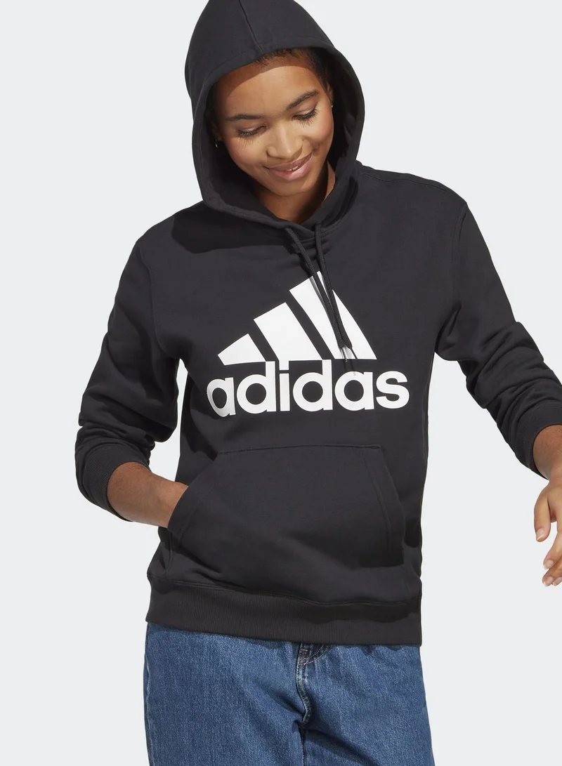Adidas Essentials Big Logo Regular French Terry Hoodie