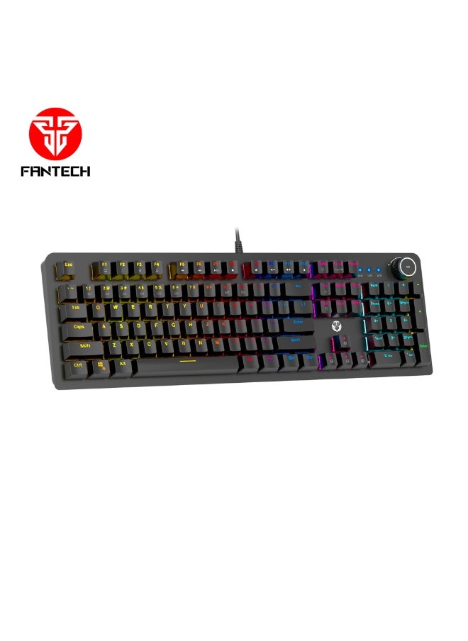 MAX POWER MK853 V2 RGB MECHANICAL KEYBOARD WITH WRIST REST BLUE SWITCH