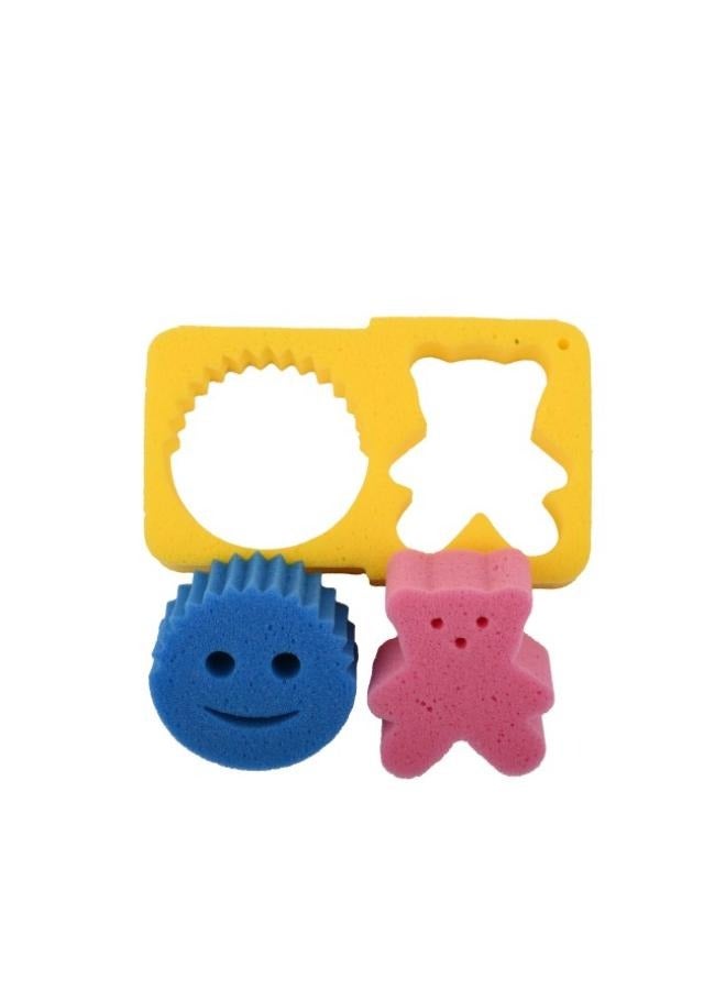 Waritex Baby shower sponge (2 pieces) multi-colored. - Image 2