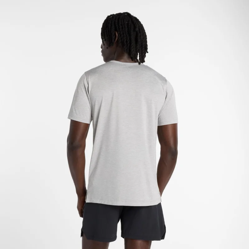 New Balance Athletic Grey Sport Essentials Utility T-Shirt for Men | Best Price UAE