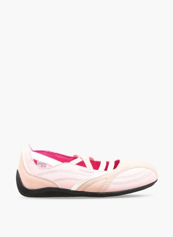 كابا Girls Slip-On Ballerina Shoes