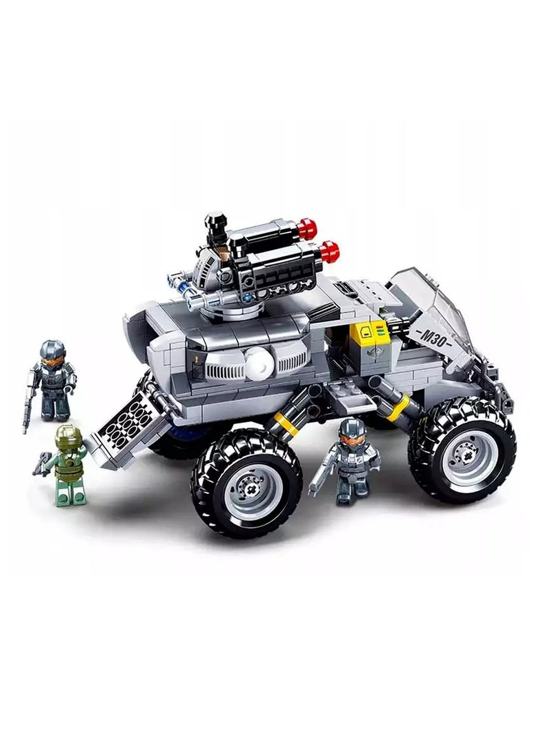Sluban Sluban - Atomic Storm Infantry 545 Pieces - M38-B0996  - Image 2