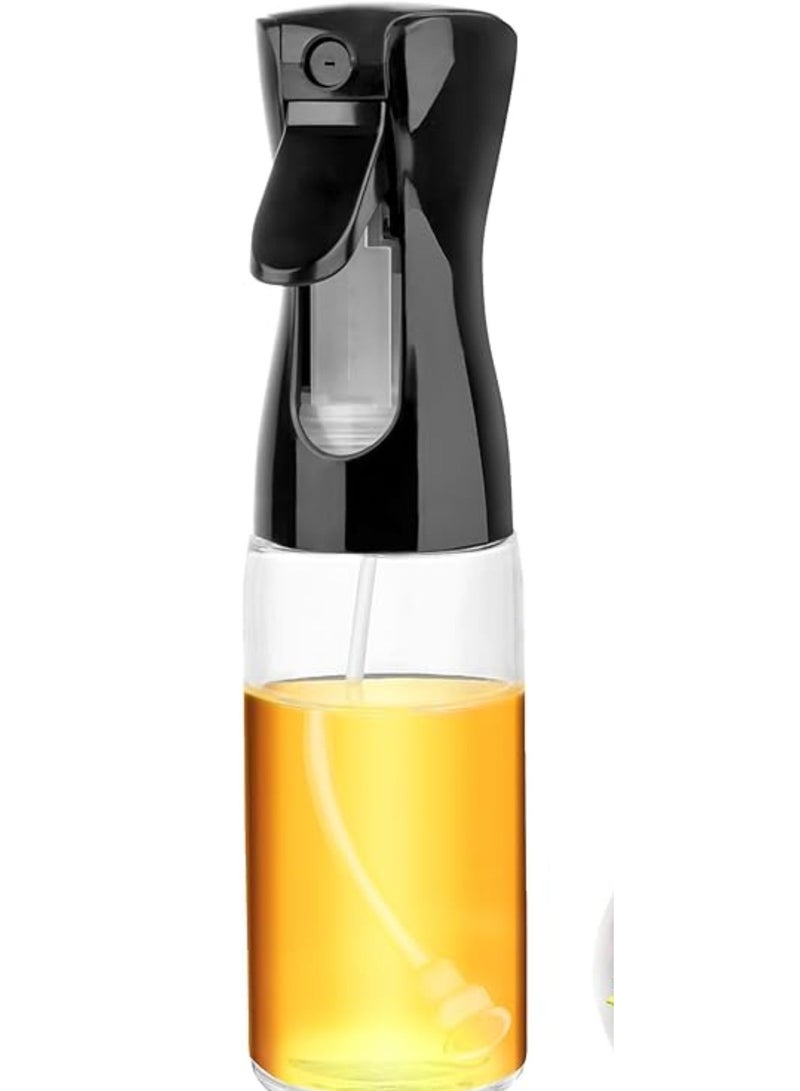 بخاخ زيت زجاجي قابل لإعادة التعبئة للقلي والطهي الصحي، لون عشوائي، متعدده الالوان - Image 1