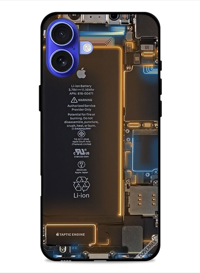 Covernex Apple iPhone 16 Protective Case Cover Phone Back Inside Pattern - Image 1