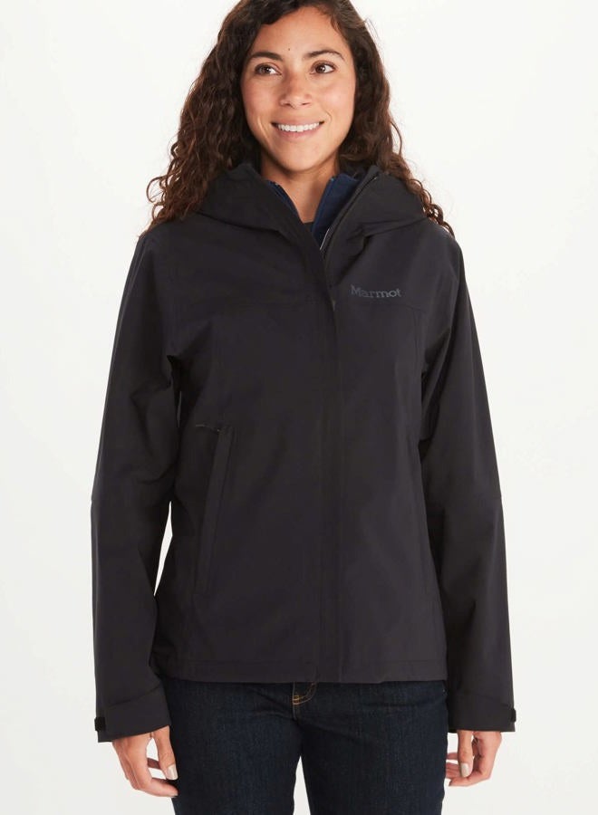 Marmot Women's Wm's Precip Eco Pro Jacket Waterproof Jacket, Lightweight Hooded Rain Jacket, Windproof Raincoat, Breathable Windbreaker, Ideal for Running and Hiking - Image 2