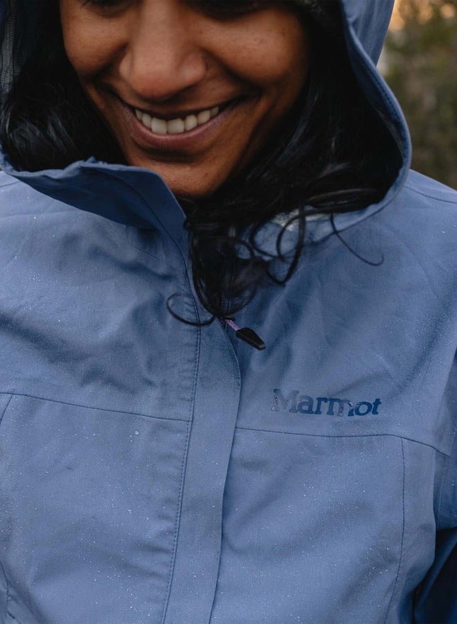 Marmot Women's Wm's Precip Eco Pro Jacket Waterproof Jacket, Lightweight Hooded Rain Jacket, Windproof Raincoat, Breathable Windbreaker, Ideal for Running and Hiking - Image 3
