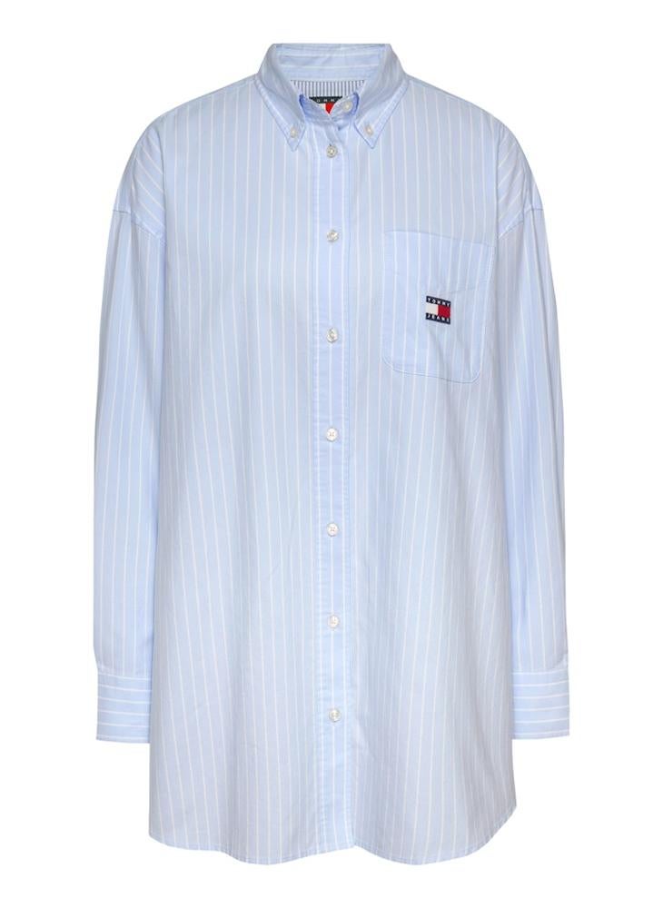 TOMMY JEANS Oversized Button Down Shirt  - Image 1