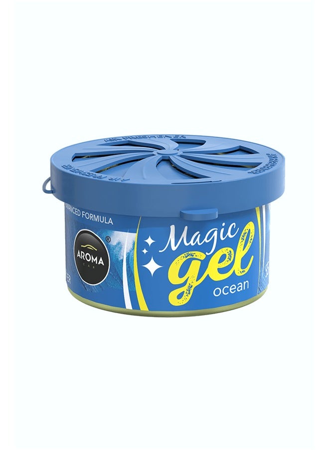 Aroma MAGIC GEL Car Air Freshener Ocean 