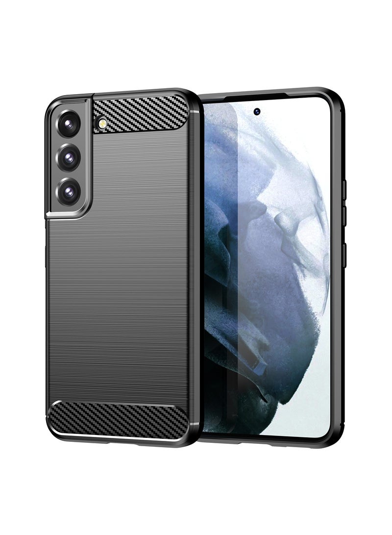 HuHa Case For Samsung Galaxy S23 Plus 5G Brushed Texture Carbon Fiber TPU Phone Case - Image 1