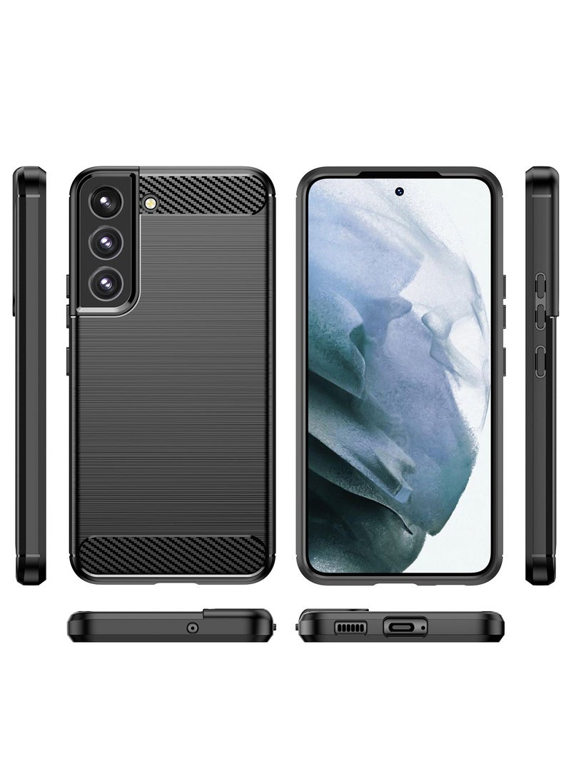 HuHa Case For Samsung Galaxy S23 Plus 5G Brushed Texture Carbon Fiber TPU Phone Case - Image 2