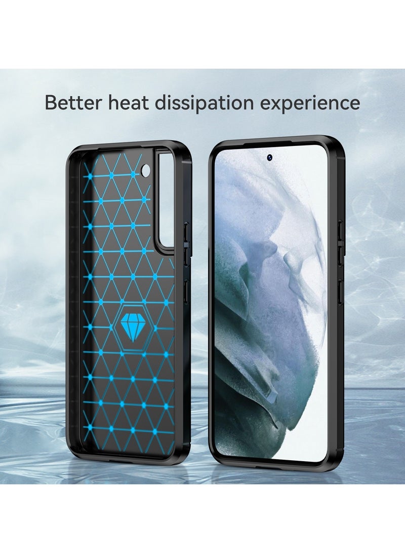 HuHa Case For Samsung Galaxy S23 Plus 5G Brushed Texture Carbon Fiber TPU Phone Case - Image 4
