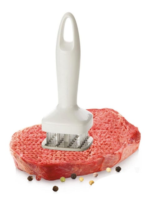 Meat Tenderizer, Steak Machine Tenderizer, 24 Stainless Steel Piercing Needle, Non-Slip Meat Tenderizer Hammer Tool,Durable Metal Mallett Tenderizing Machine or Fish,Pork, Steak, Veal, Poultry, Turkey