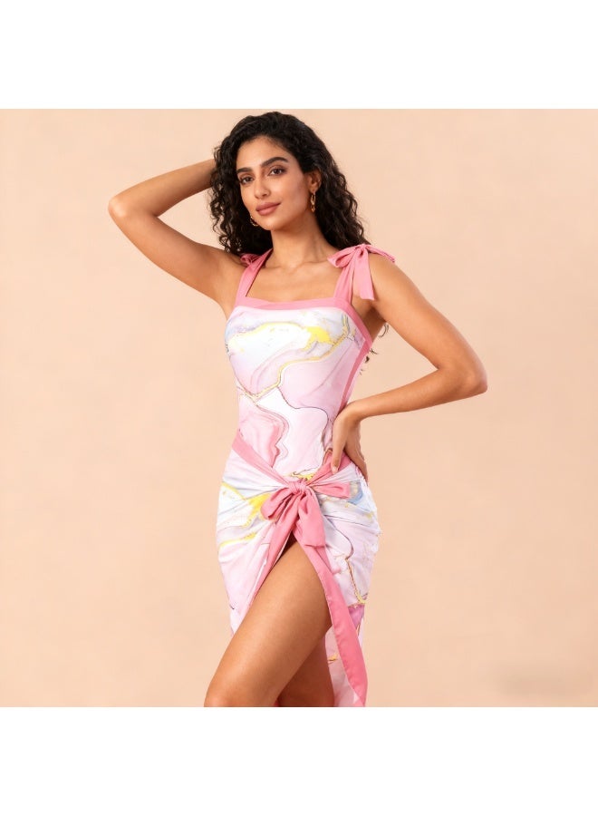 عام السيدات ملابس السباحة الشيفون اللباس نمط ملابس السباحة أزياء ملابس السباحة هدية عيد ميلاد ملابس السباحة الطرف أفضل هدية - Image 2