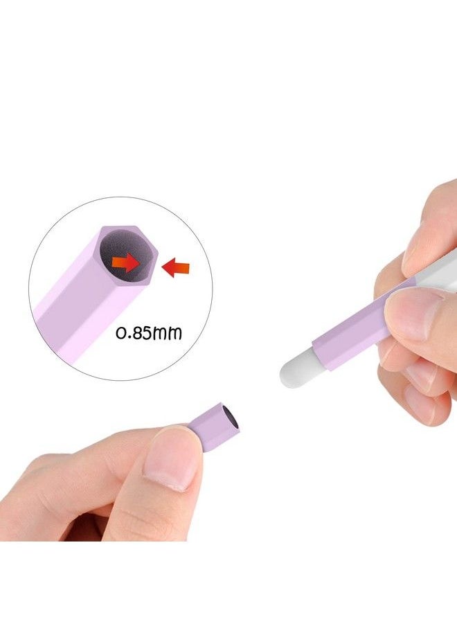 Love Mei - Silicone Sleeve Case For Apple Pencil 1St Generation Holder Protective Skin Cover Case For Ipad Mix Colours Sleeve Accessories Soft Grip Pouch With Pencil Tip Covers - Image 1