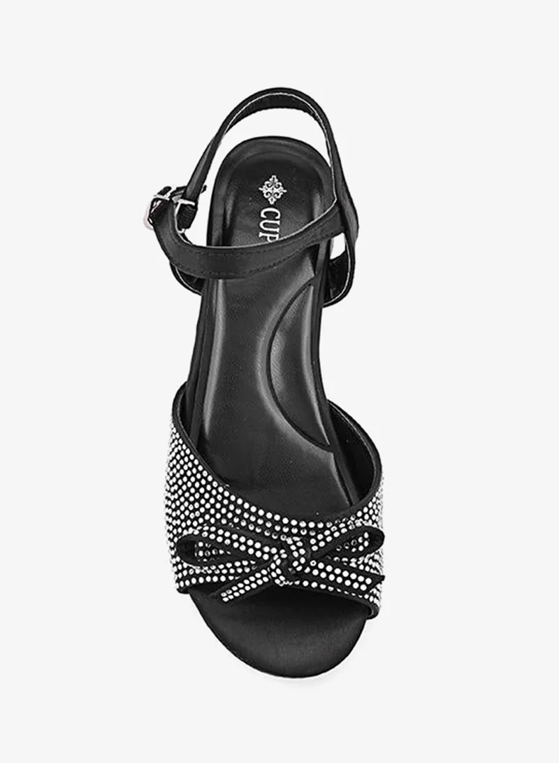Cuple Black Girls Flat Ankle Strap Sandals for Women | Best Price UAE